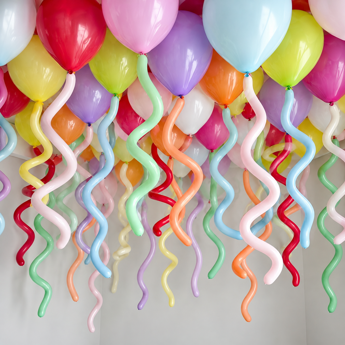 Candy Swirl Ceiling Balloons
