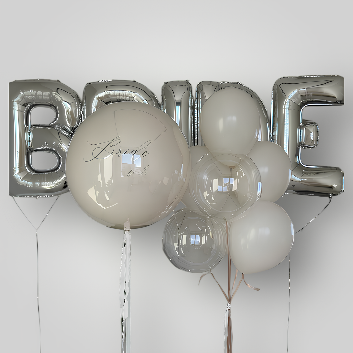 Bride Balloon Bouquet