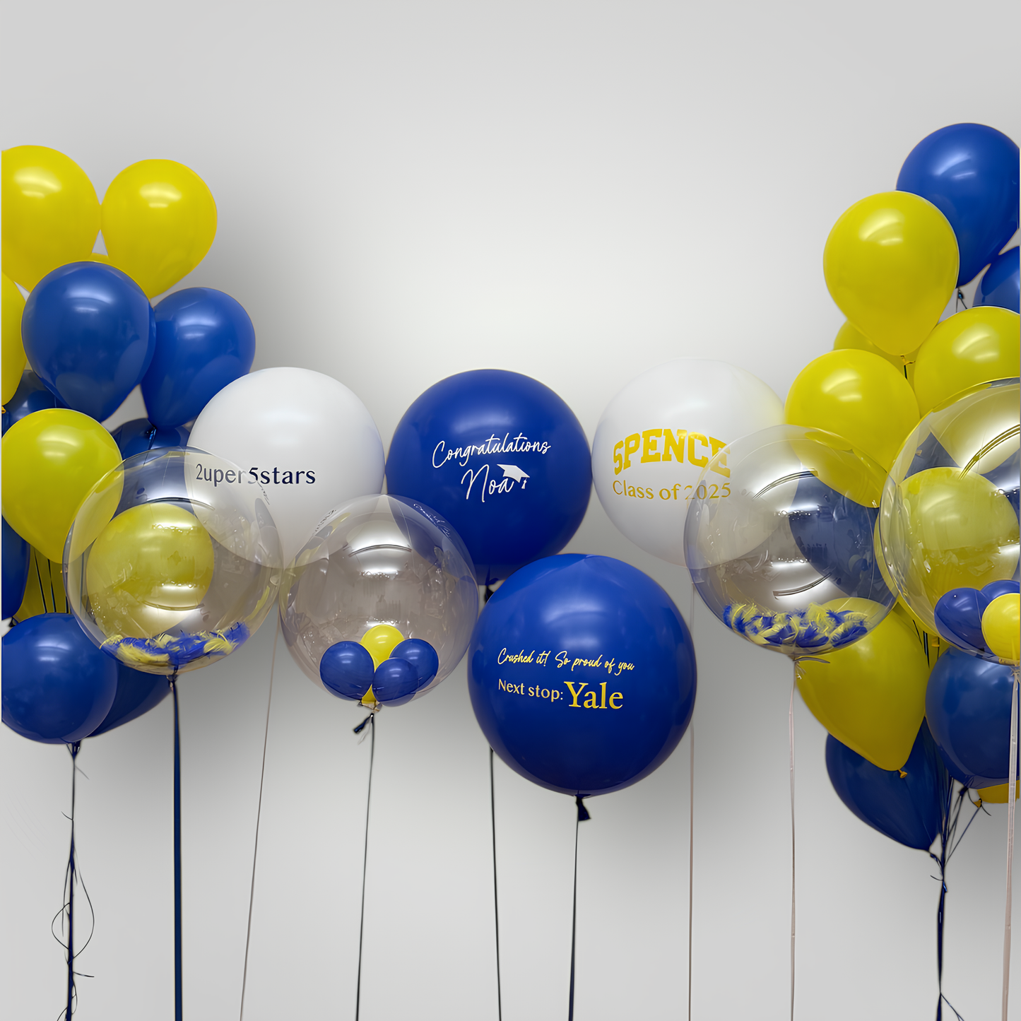 Graduation Balloons - L size - Custom Text & Colors