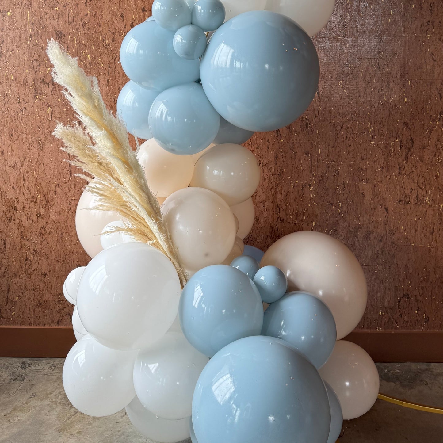 Baby Shower & Gender Reveal Circle Balloon Garland – Full Package