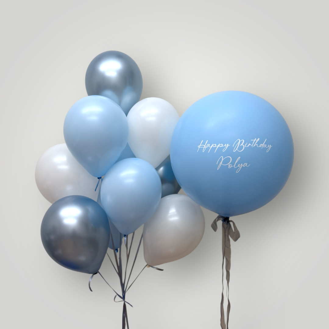 Light Blue Birthday Bouquet