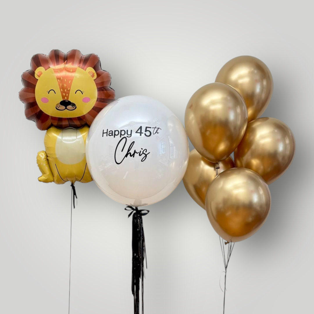 Golden Lion Birthday Set (customized)