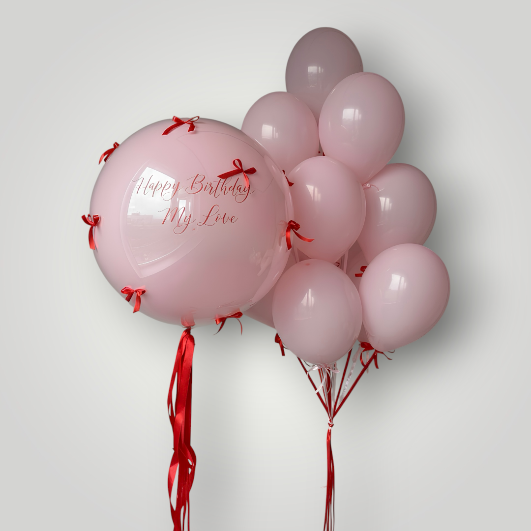 Bows & Romance Balloon Set