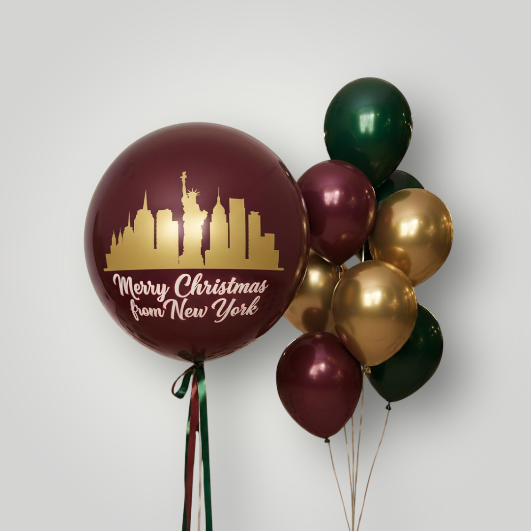 Christmas in New York (Custom Text)