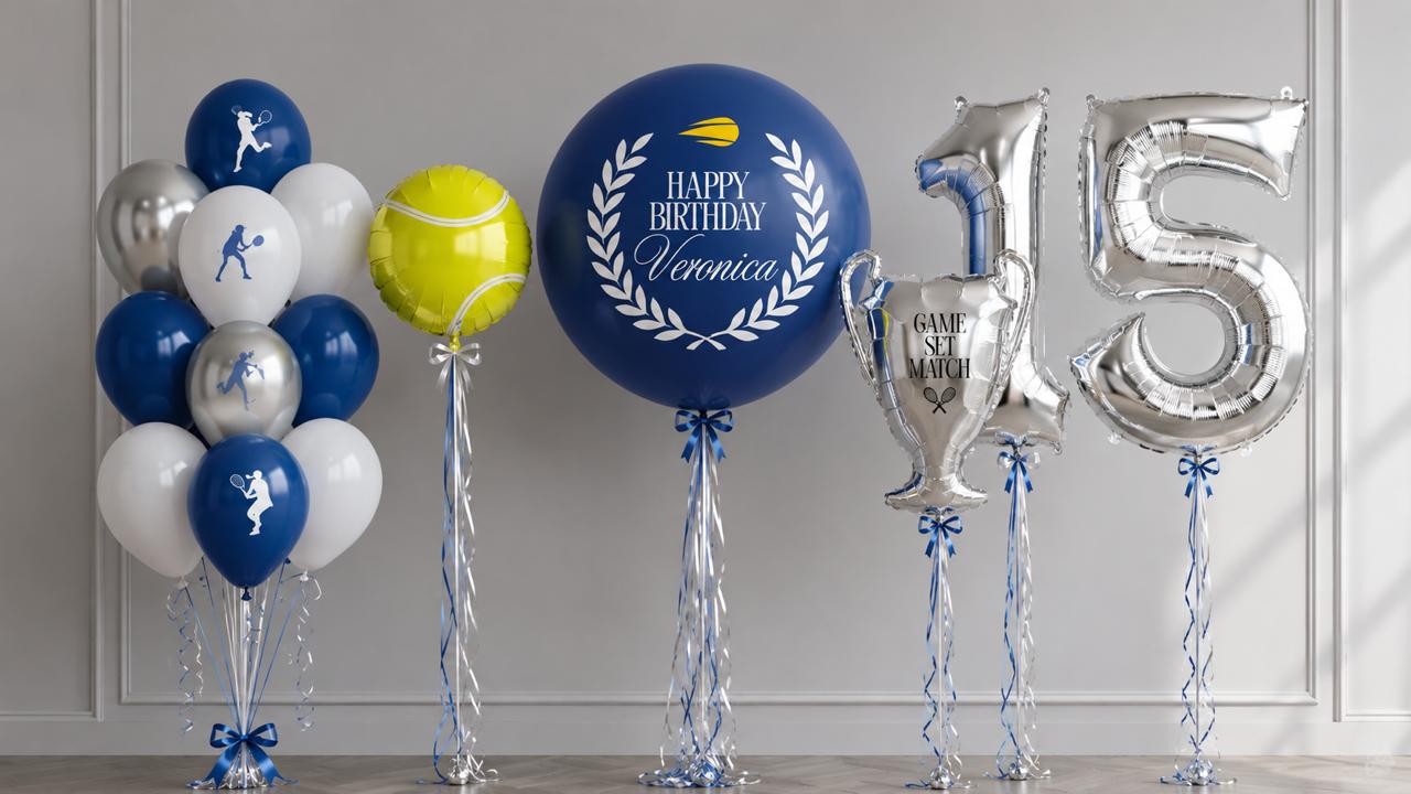US Open (Tennis) Custom Balloon Set