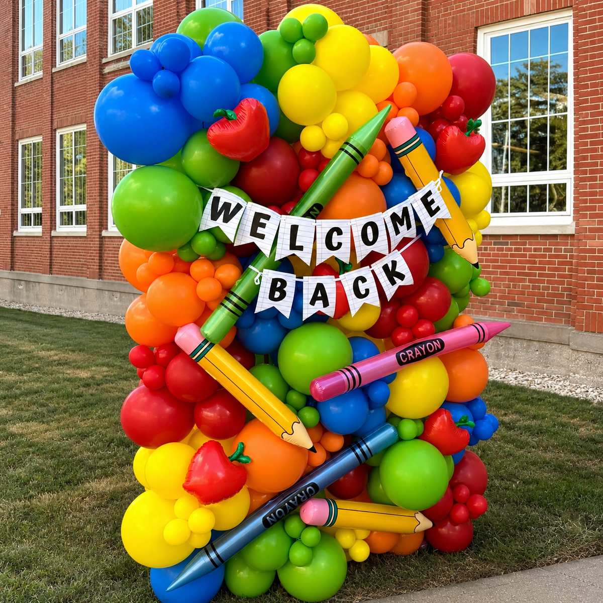 Welcome Back to School Balloon Set