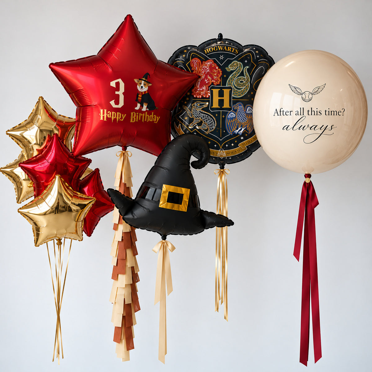 Little Wizard Birthday Balloon Set