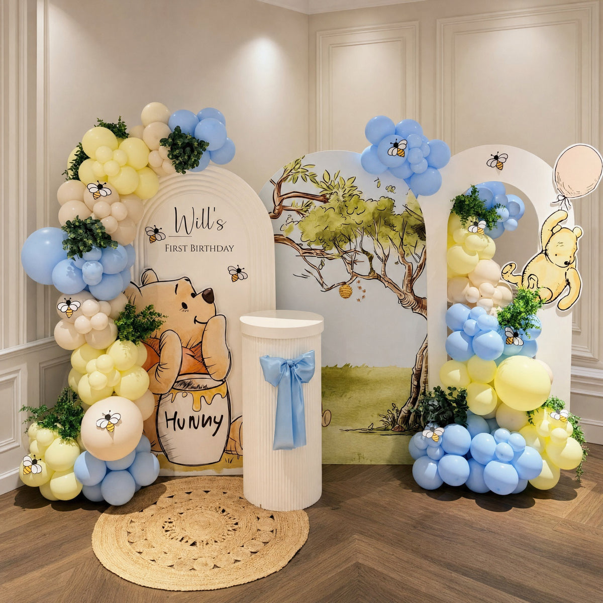 Winnie the Bear Backdrop