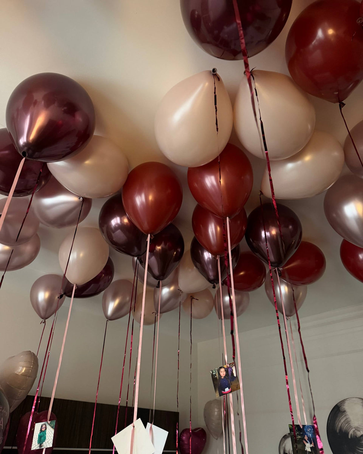 Burgundy Blush Photo Room Set