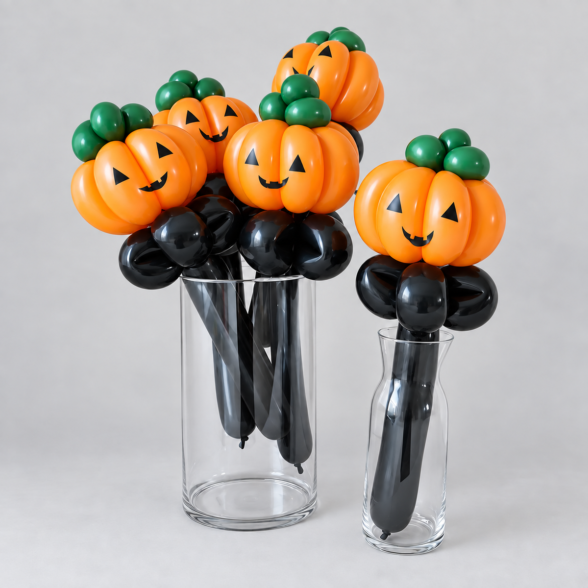 Pumpkin Balloon Flower Set