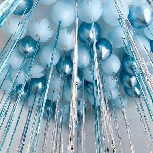 Pearl Blue Balloons