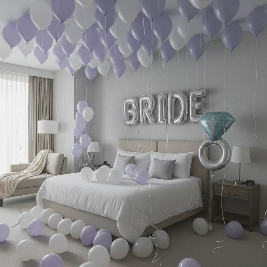 Lilac Bachelorette Room Set