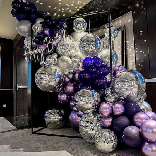 Galaxy Glam Birthday Backdrop