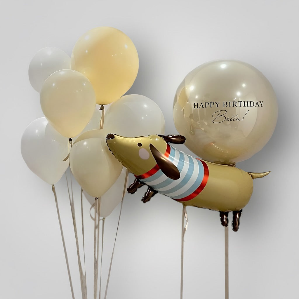 Cream Pup Celebration Set