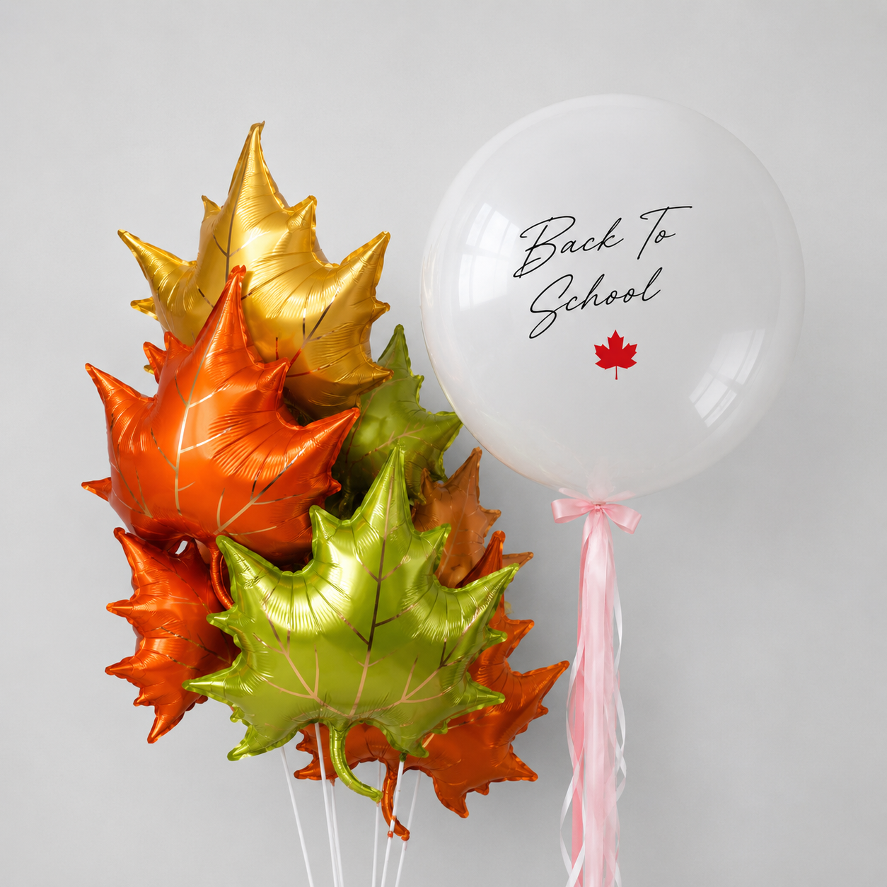 Back to School Fall Balloon Set