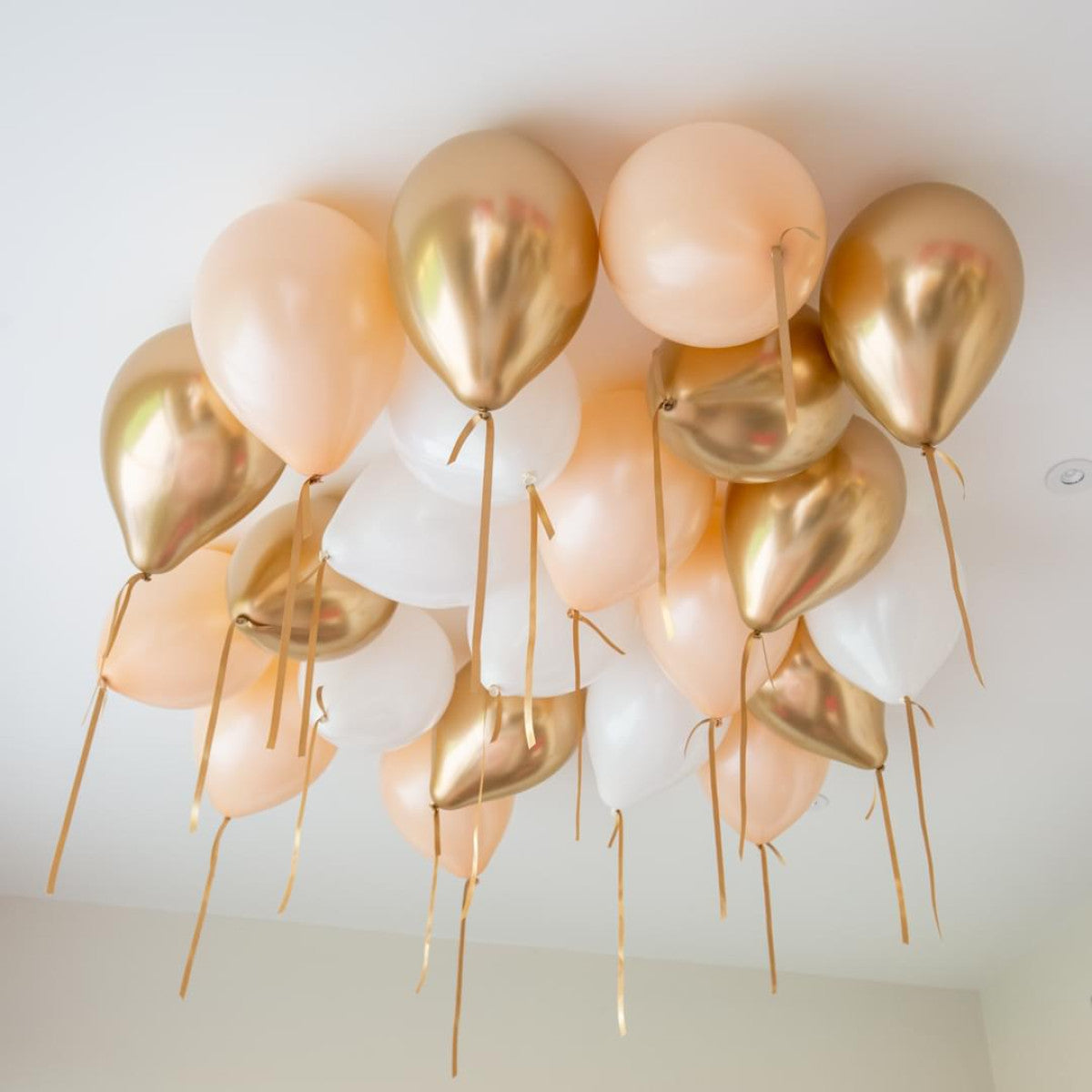 Golden Melon Balloons