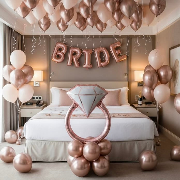 Rose Gold Bachelorette Room Set
