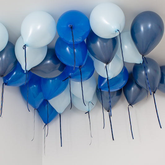 Dusk Blue Balloons