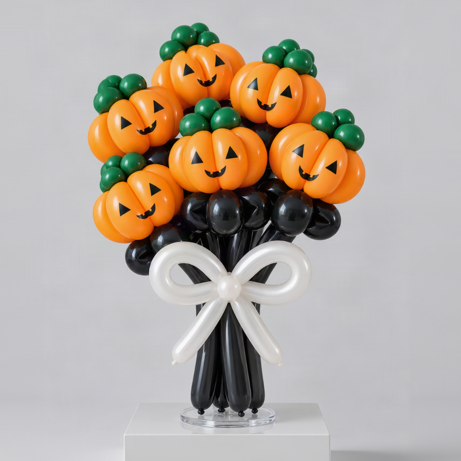 Pumpkin Balloon Flower Set