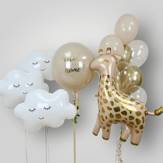 Golden Giraffe Set (Custom Text)