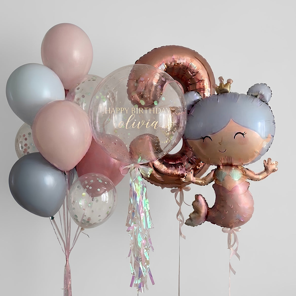 Rose Gold Mermaid Set