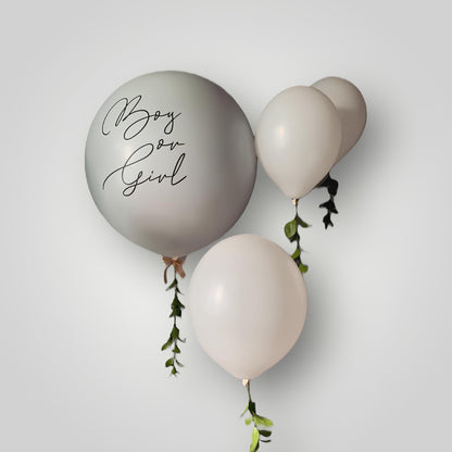 Gender Reveal (flying balloon)