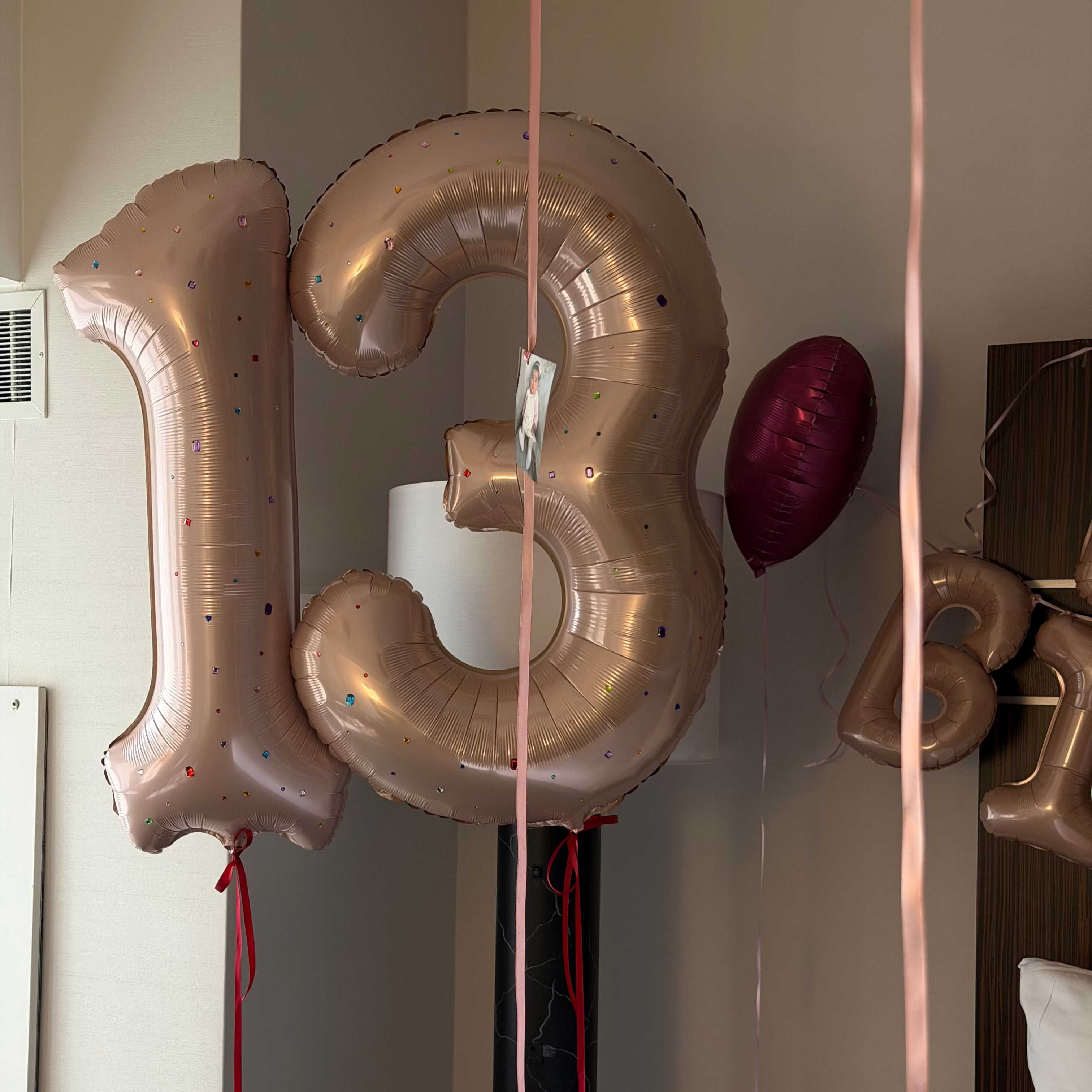 Burgundy Blush Photo Room Set