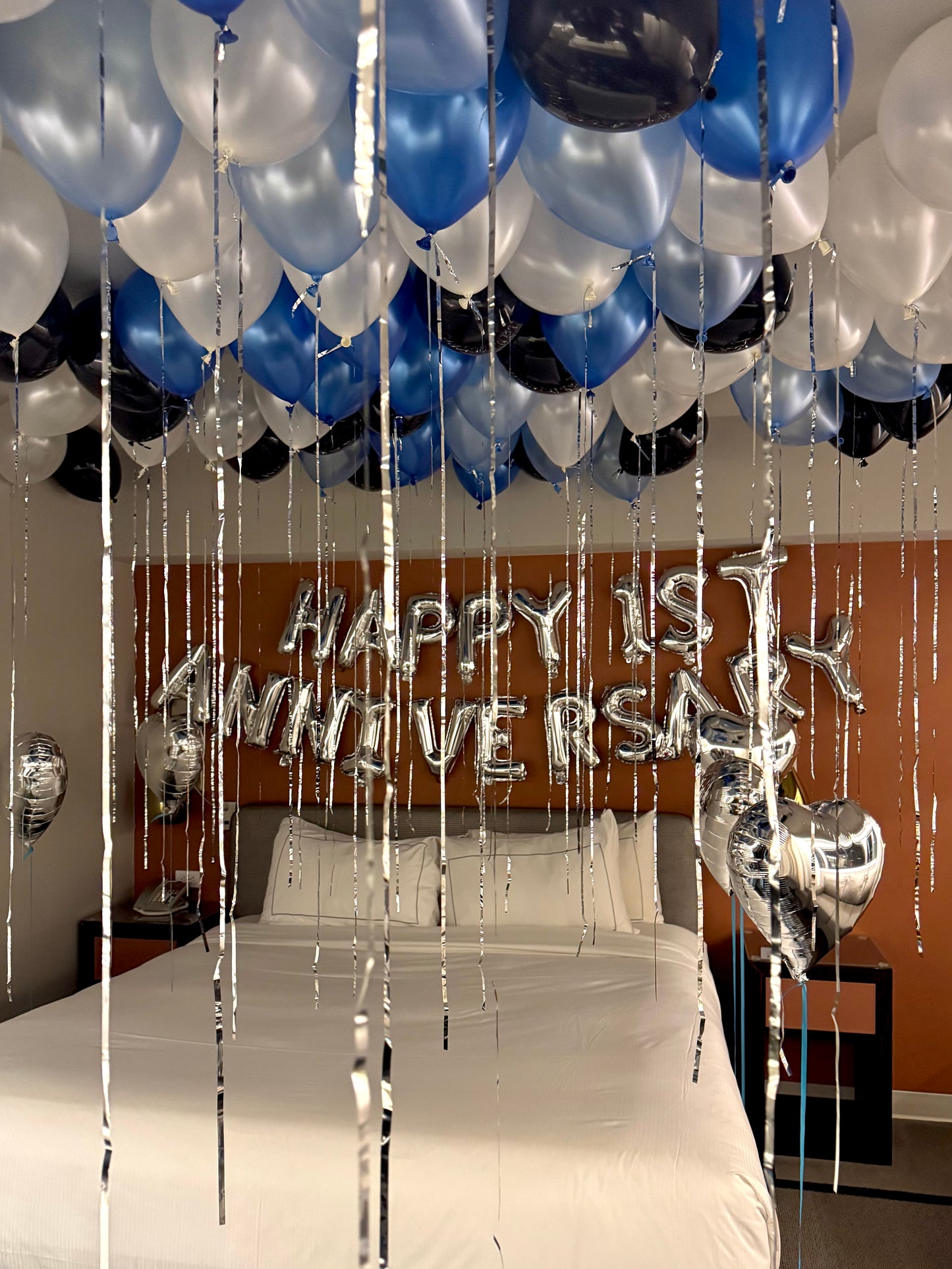 Anniversary Blue & White Room Set