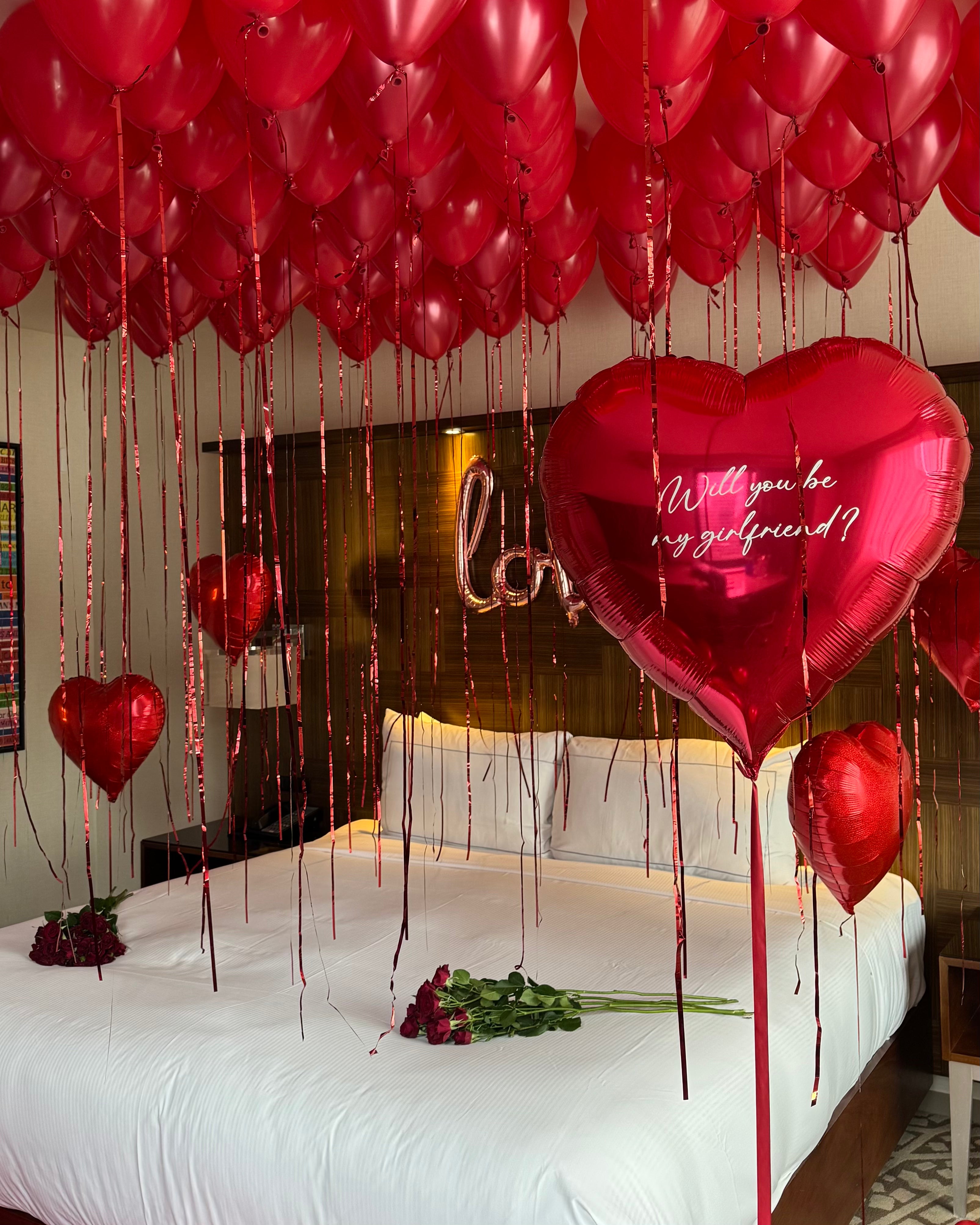 Roses & Balloons Room Set (Customized)