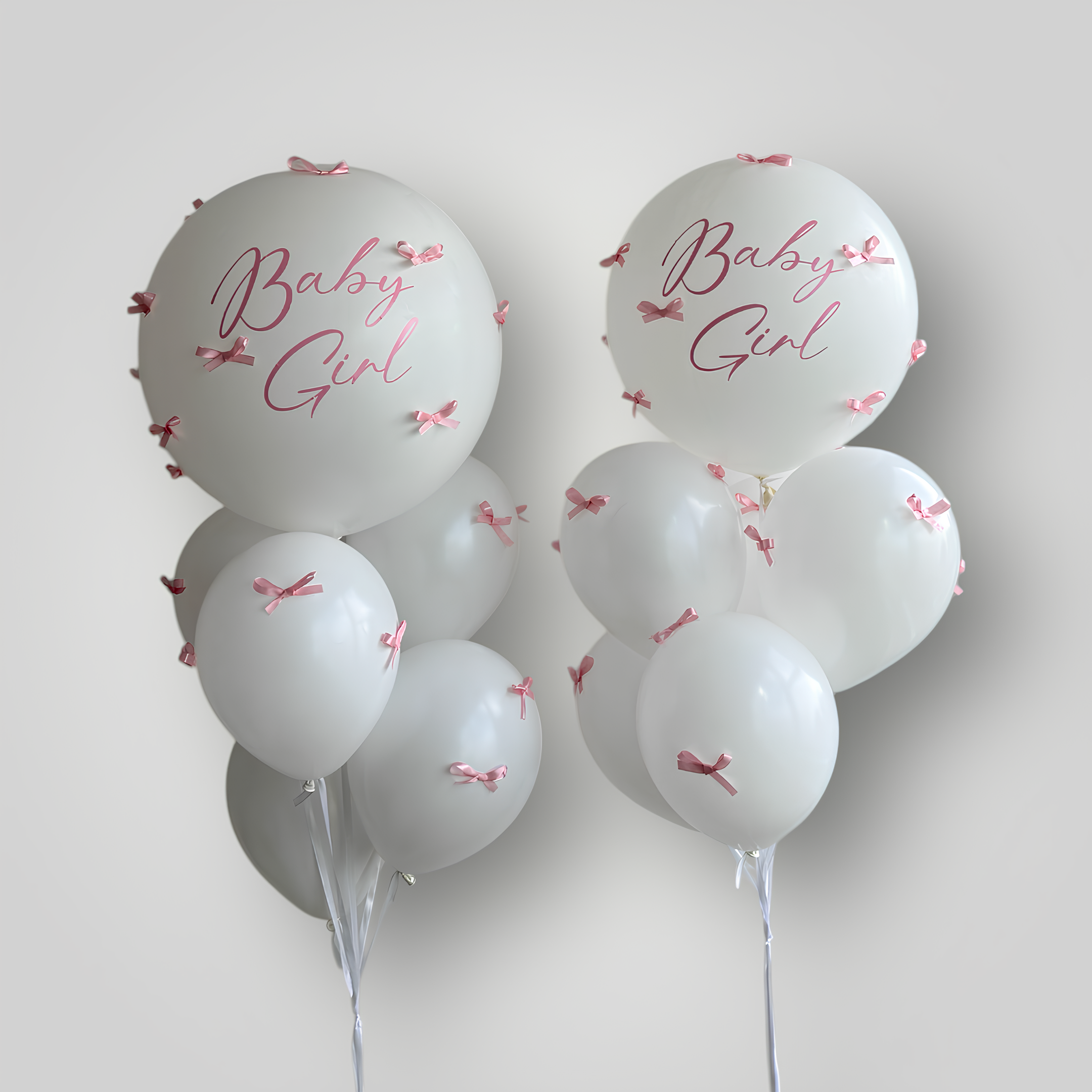 Baby Shower Bows Bouquet - Baby Girl / Baby Boy (customized)