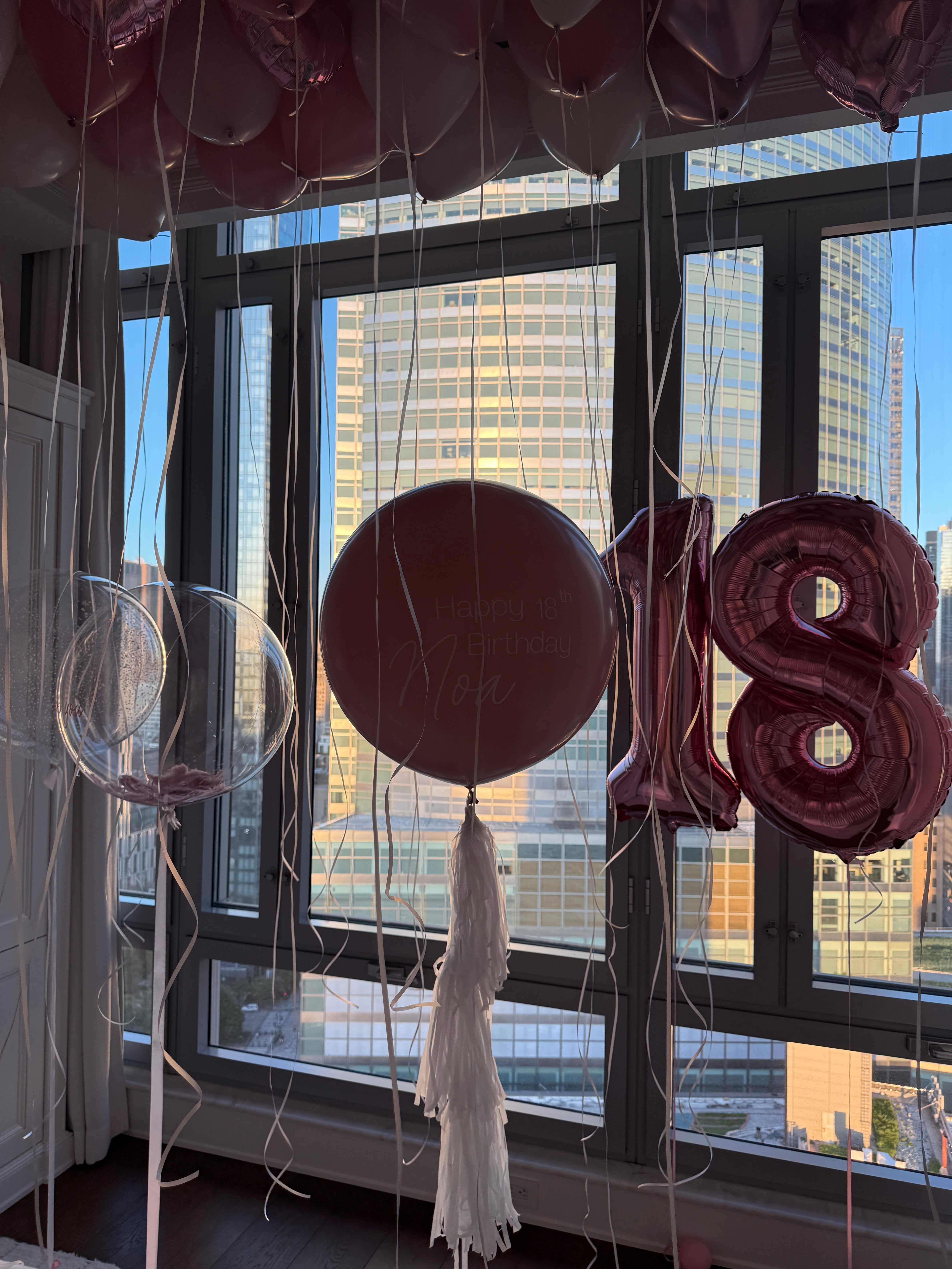 Dusk Rose Birthday Room Set (Customized)