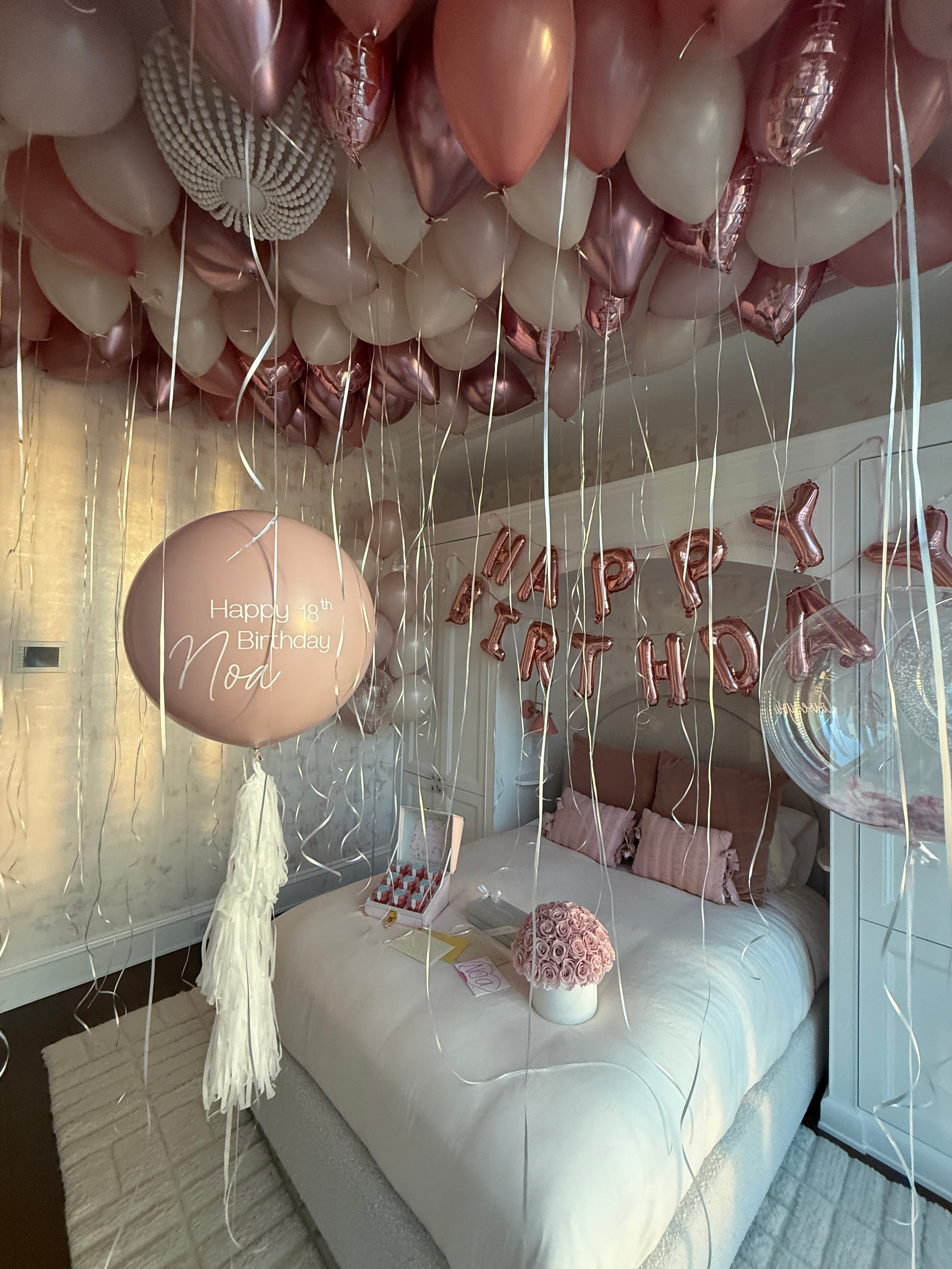 Dusk Rose Birthday Room Set (Customized)