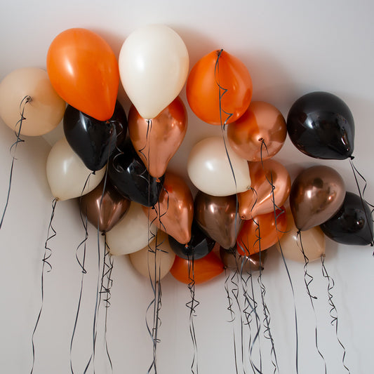 Pumpkin Spice Balloons