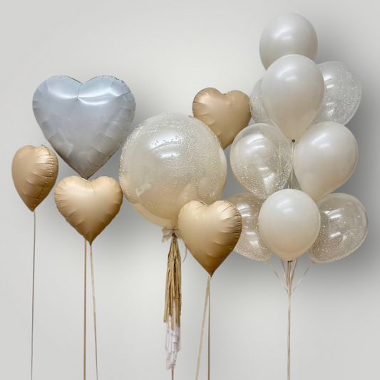 Foam Cream Balloon Set
