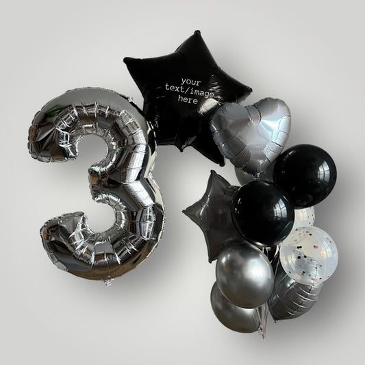 Silver Birthday (customized)