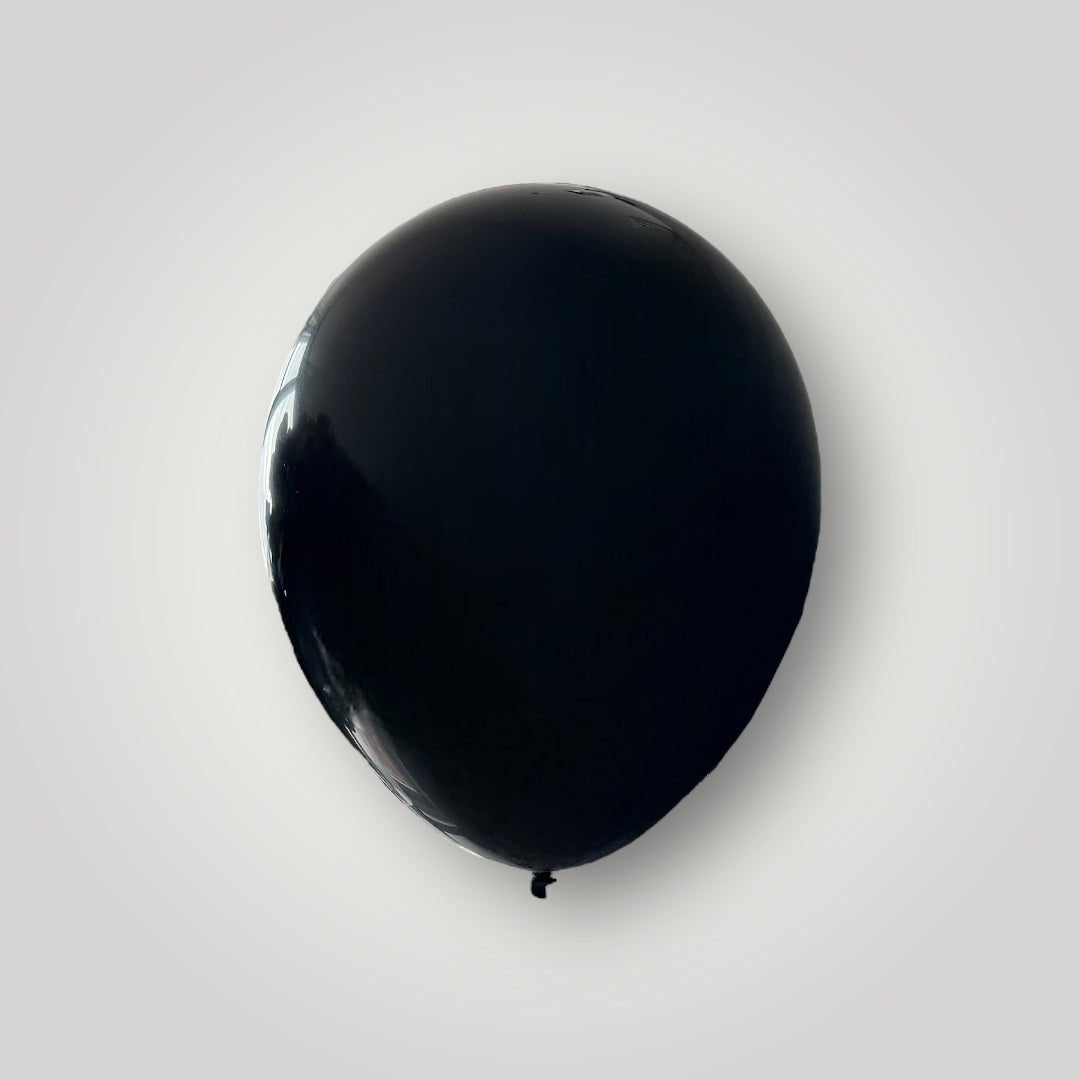 Custom Black Balloons - 12'' & 24'' Sizes - Memo Balloons