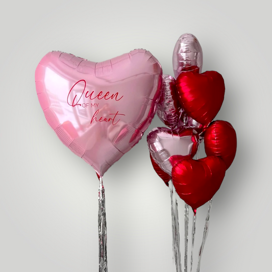 Queen of my heart Balloon Set (Customized)