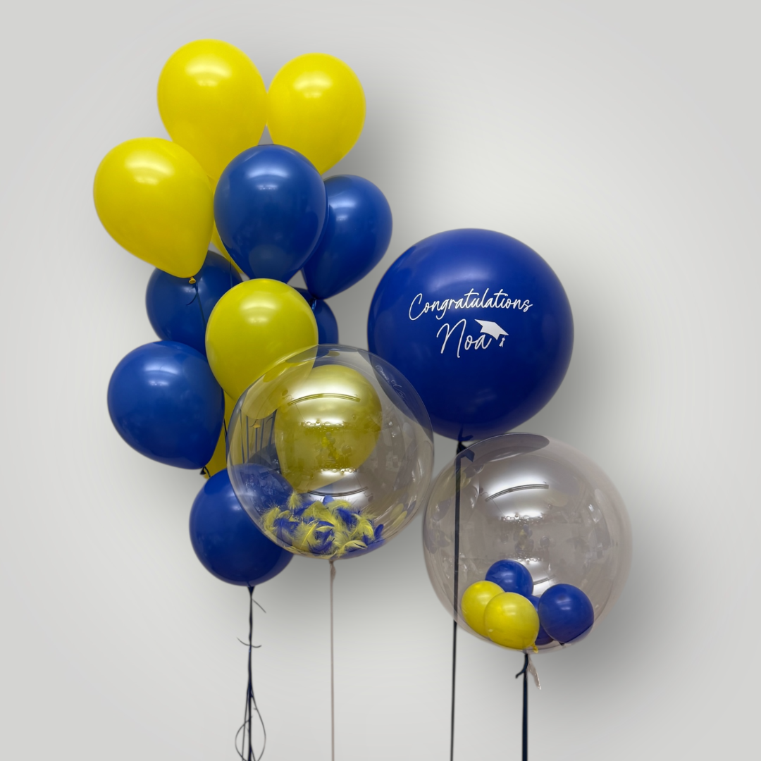 Graduation Balloons - M size - Custom Text & Colors