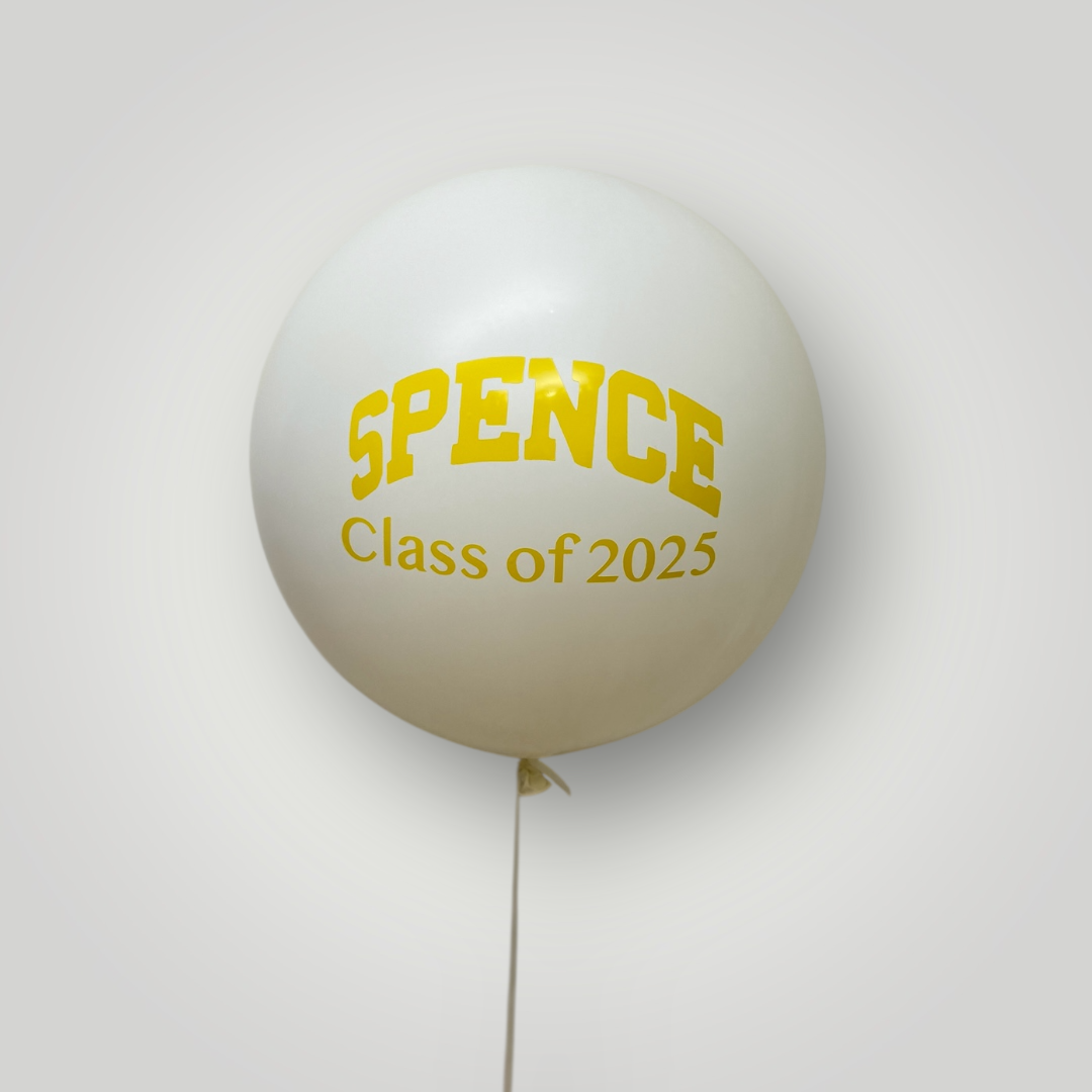Class of 2025 Balloon (Custom Logo + color)