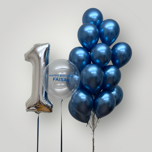 Reflex Blue Birthday Set