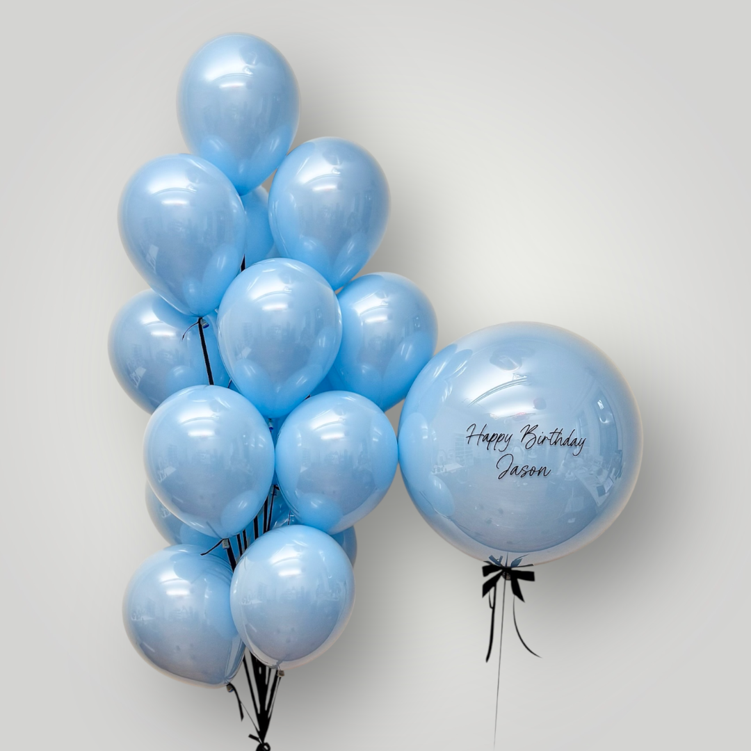 Crystal Light Blue Bouquet
