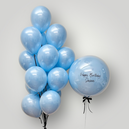Crystal Light Blue Bouquet
