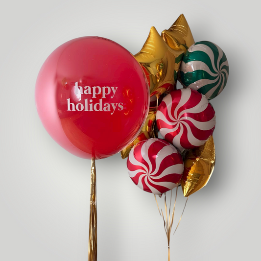 Peppermint Party Set (Custom Text)