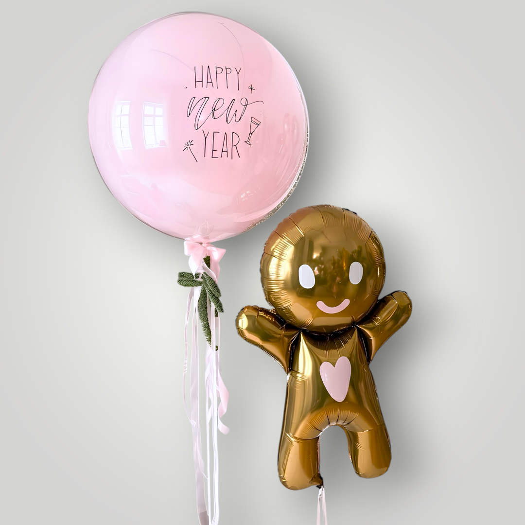 New Year Gingerbread (Custom Text)