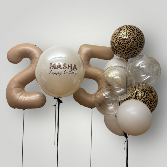 Chic Leopard Birthday Set