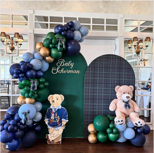 Polo Bear Balloon Backdrop