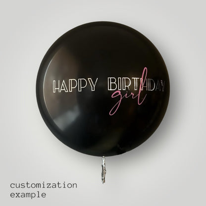 Silver Birthday (customized)