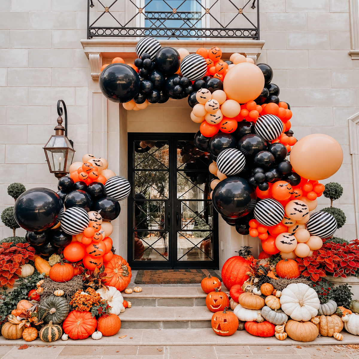 XXL Halloween Balloon Entrance Garland Set