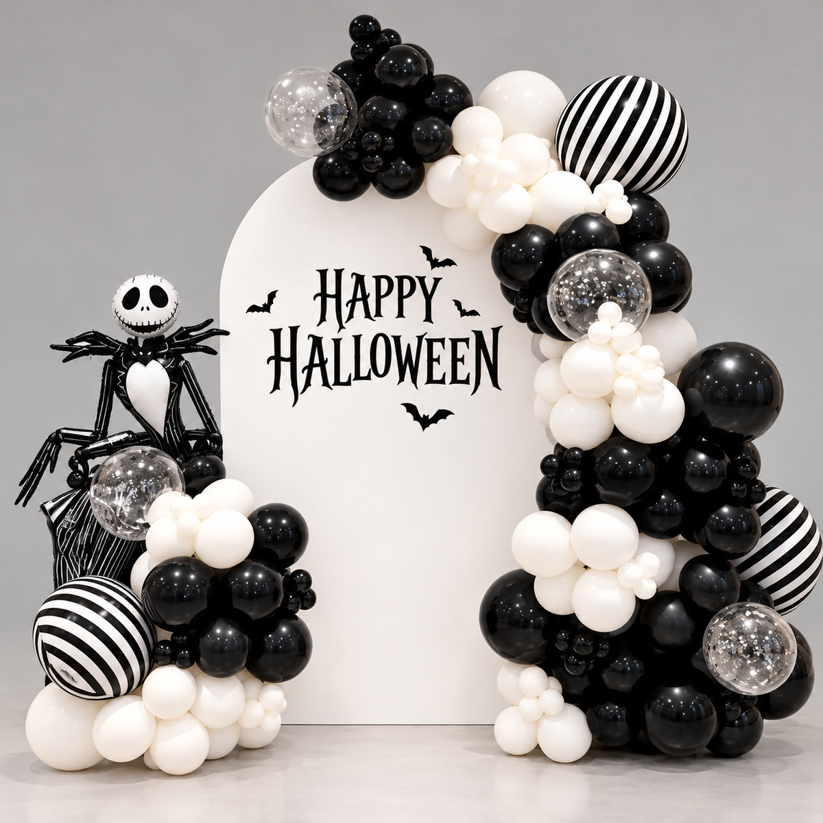 Jack Skellington Halloween Balloon Backdrop