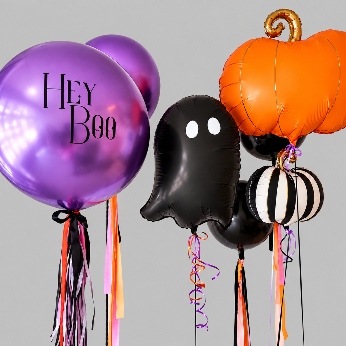 Hey Boo Halloween Balloon Set